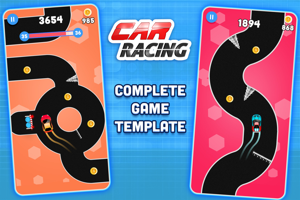 Car Racing Complete Game Template