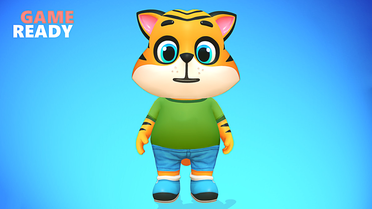 Tiger Cat Animated
