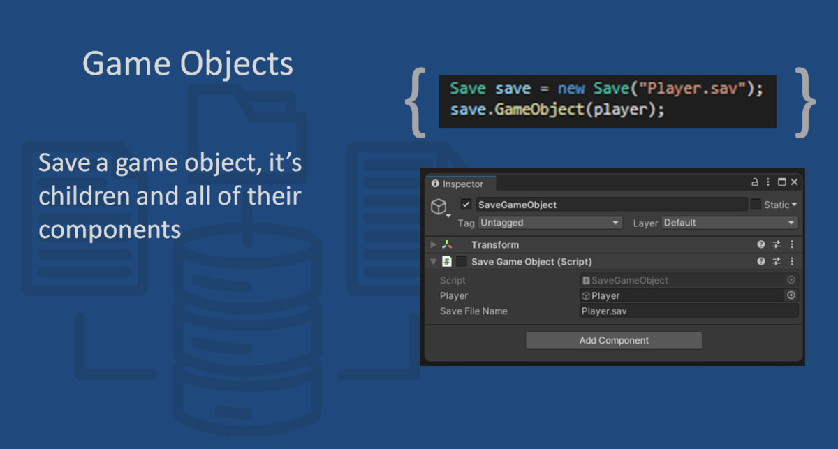 Save for Unity Core - Network Edition