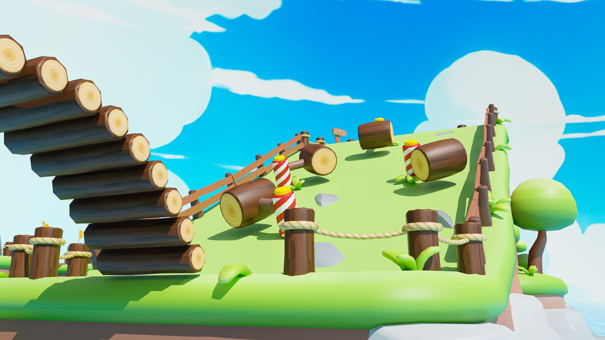Platformer Deathrun - Low Poly 3D Models Pack