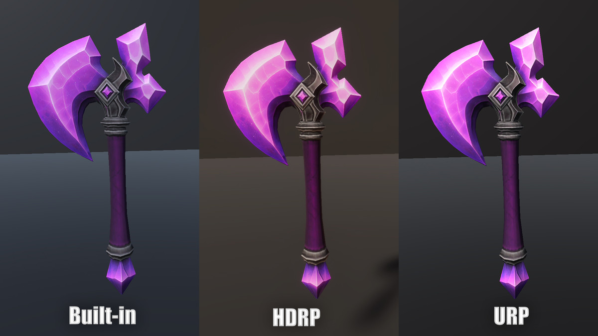 Medieval Axe Set - Game Ready Weapon