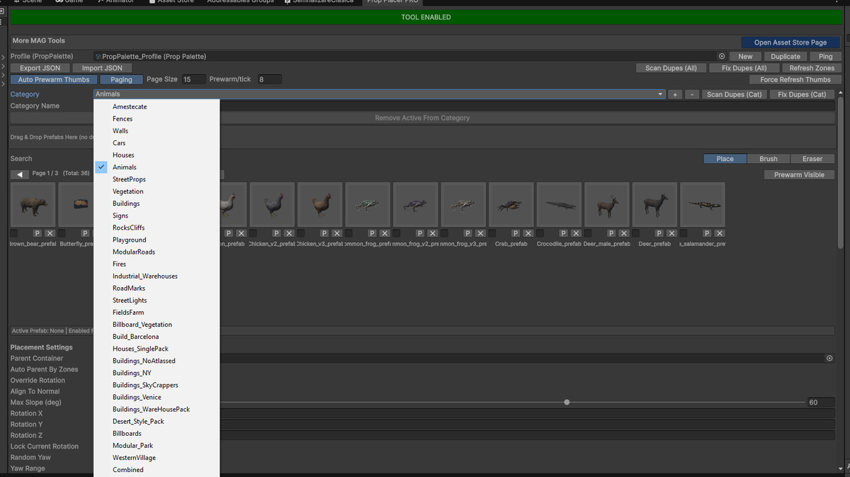 MAG Prop Placer Pro - Fast Prefab Painter