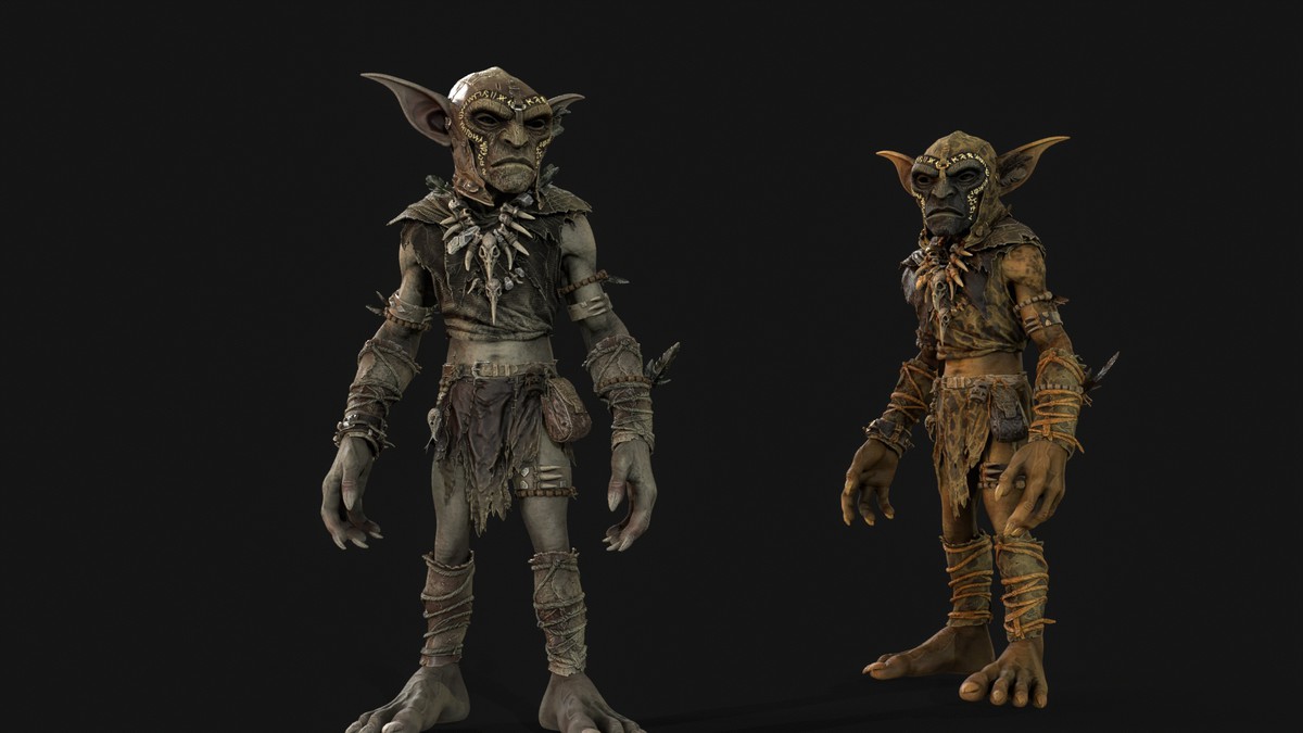Goblin Archer Game Ready