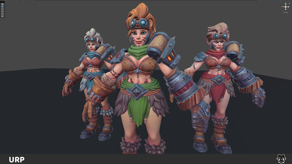 Stylized Character (Tirsa Emberforge)