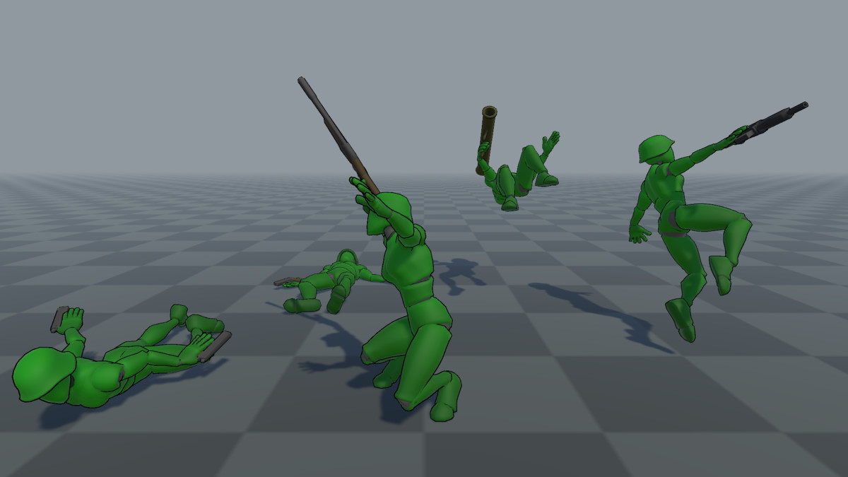 Human Soldier Animations