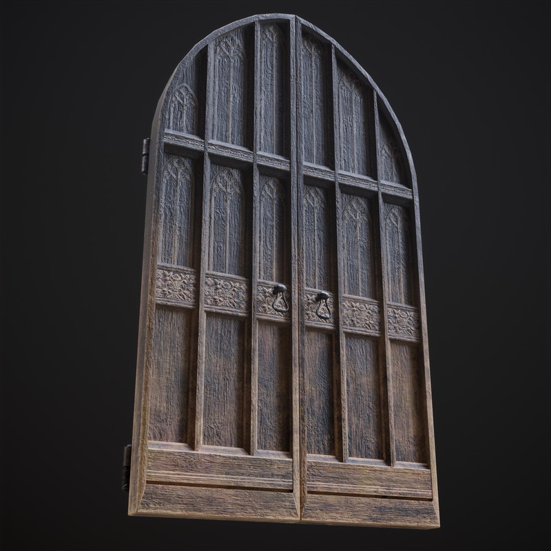Five Old Doors