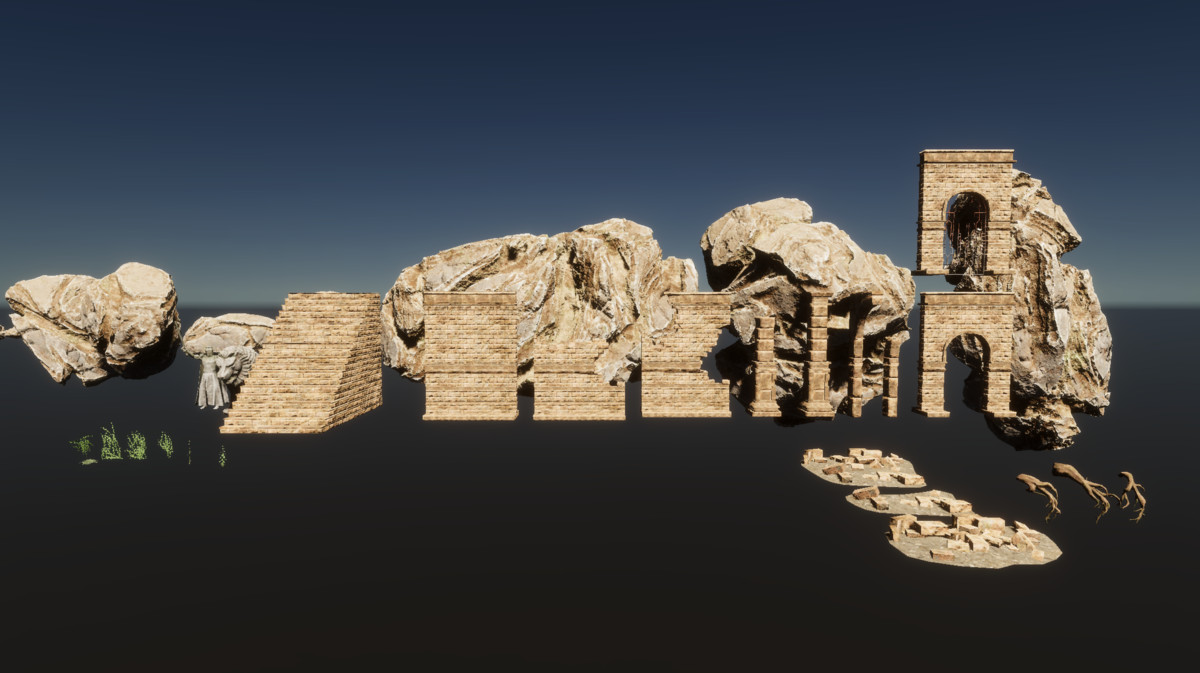 Cave Temple - Modular Pack