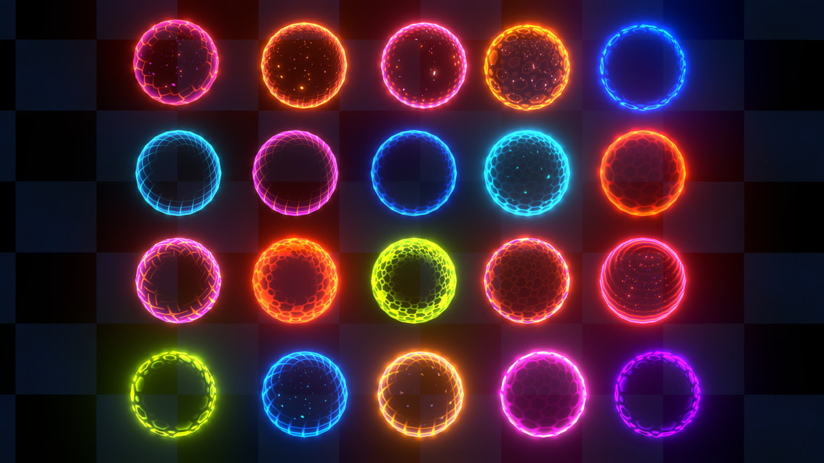 Hologram Shaders 3 in 1 (Fire, Shield, Frozen)