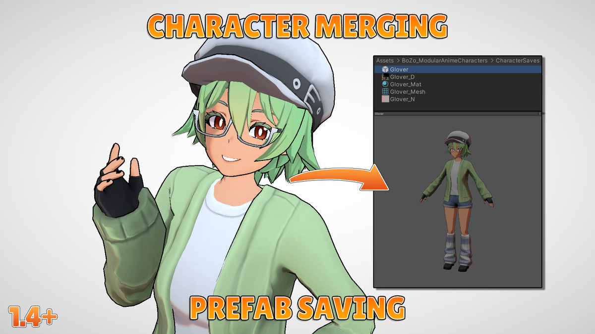 BoZo: Modular Anime Characters - Base Pack