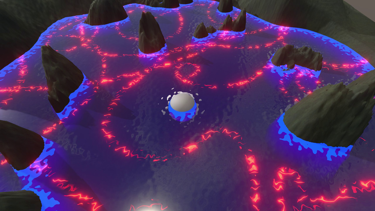 Cyber Neon Water Shader