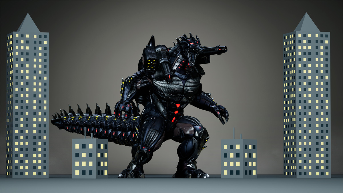 Sci-Fi Titan Kaiju