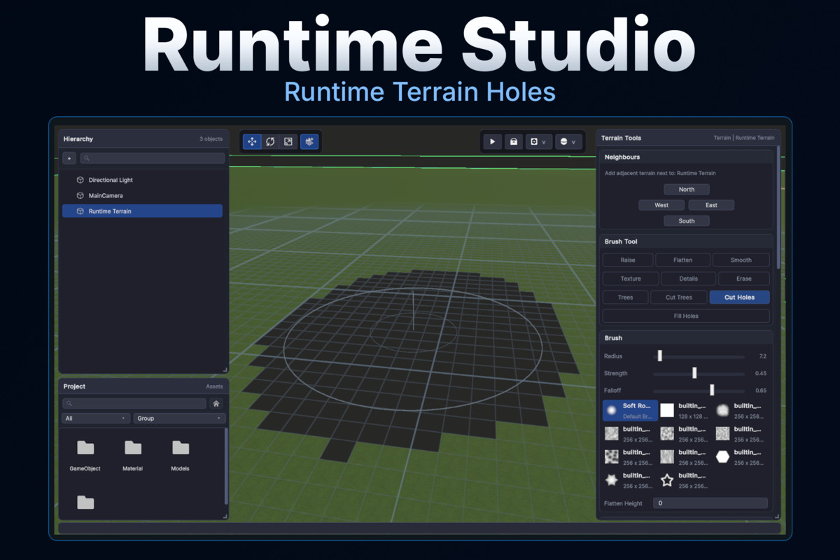 Runtime Studio – Terrain Editor
