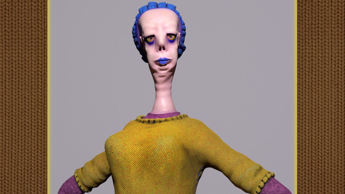Funky Cartoon People Pack