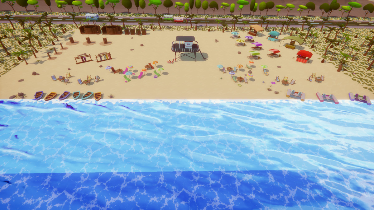Low Poly Beach Pack - Mini World Studio