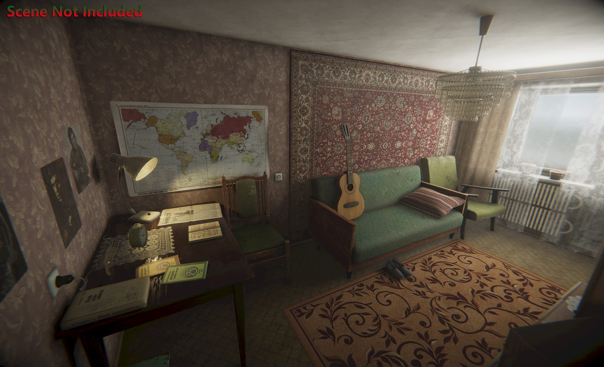 Old Interior Props Pack 3