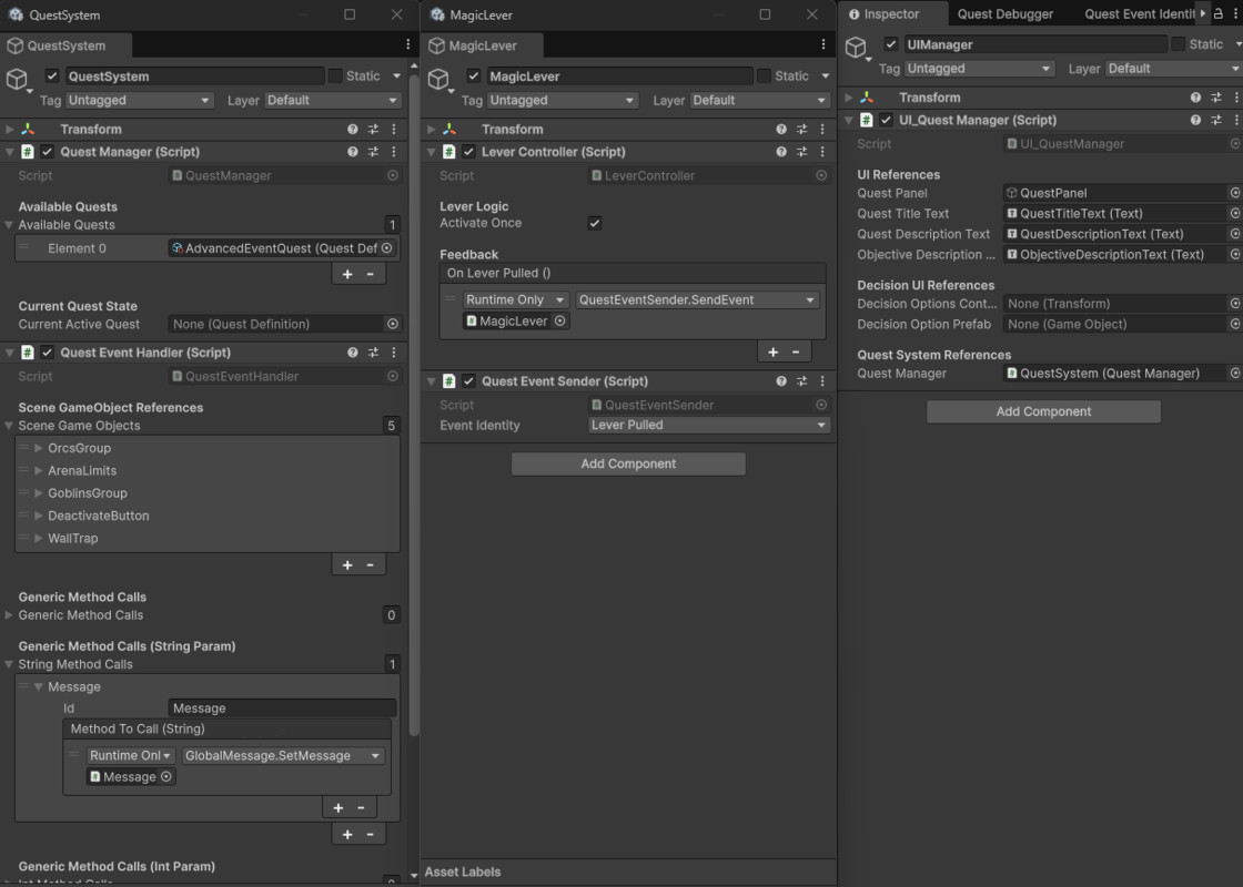 Quest & Game Flow System