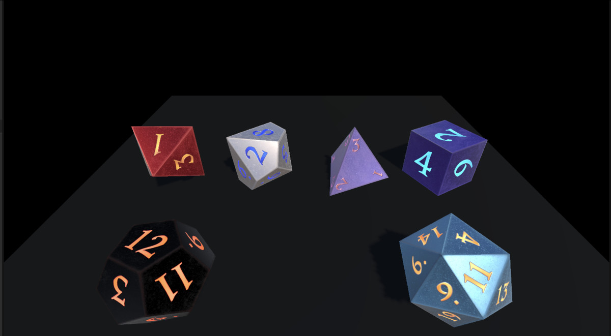 DnD Dice System - 3D World & UI Dice Roller