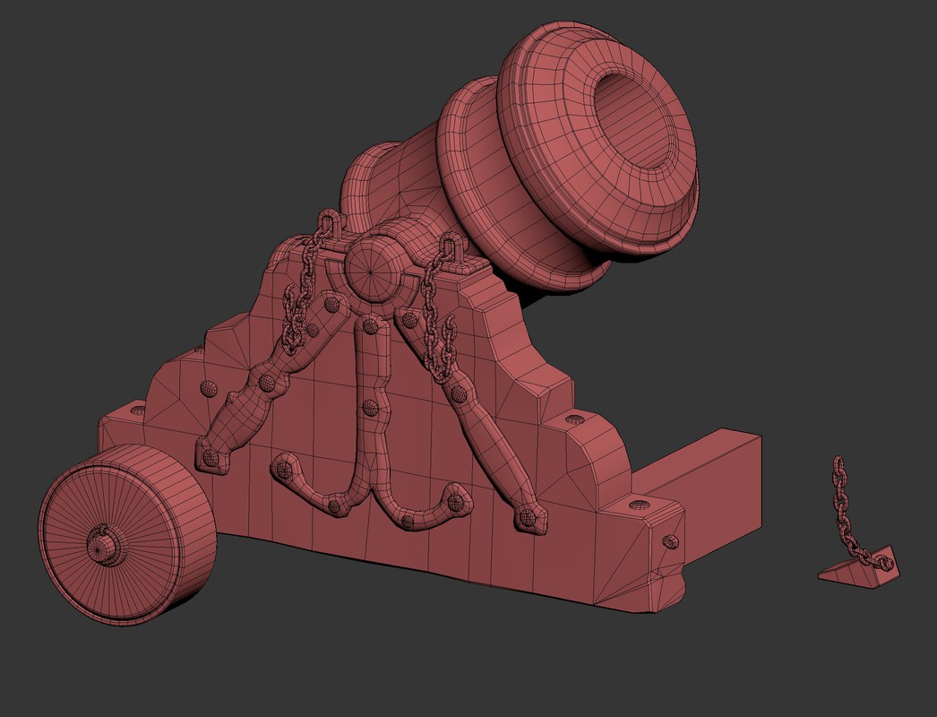 Mortar Medieval Cannon