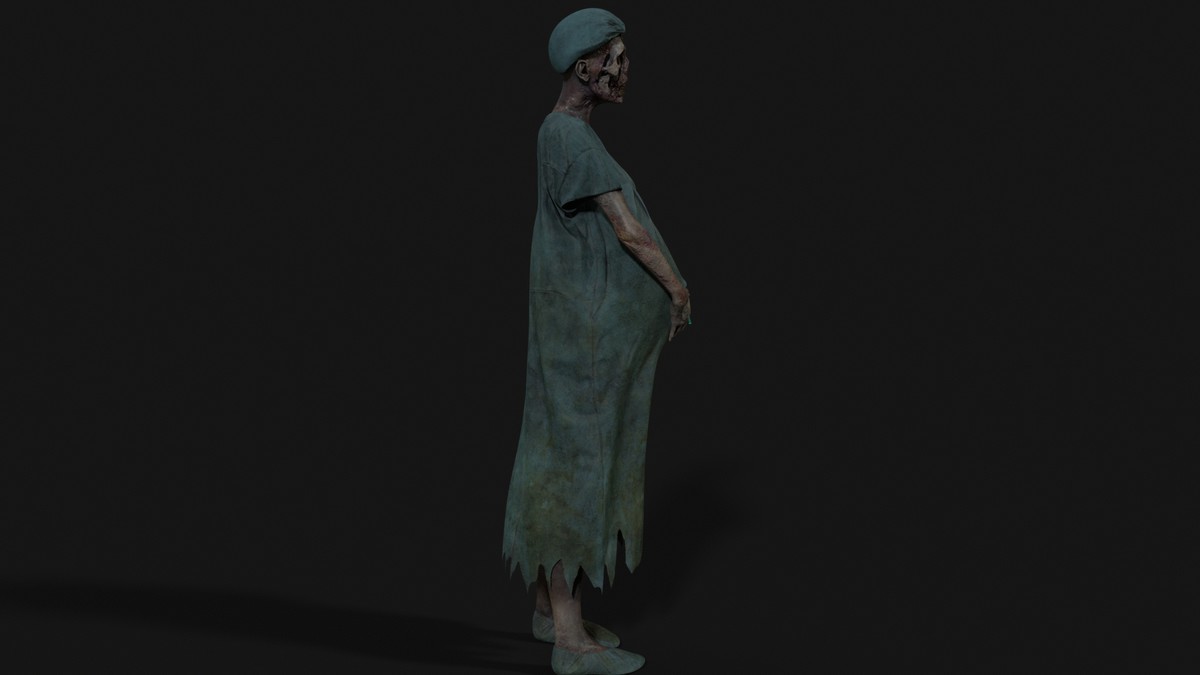 Pregnant Walker — Zombie Hospital Collection