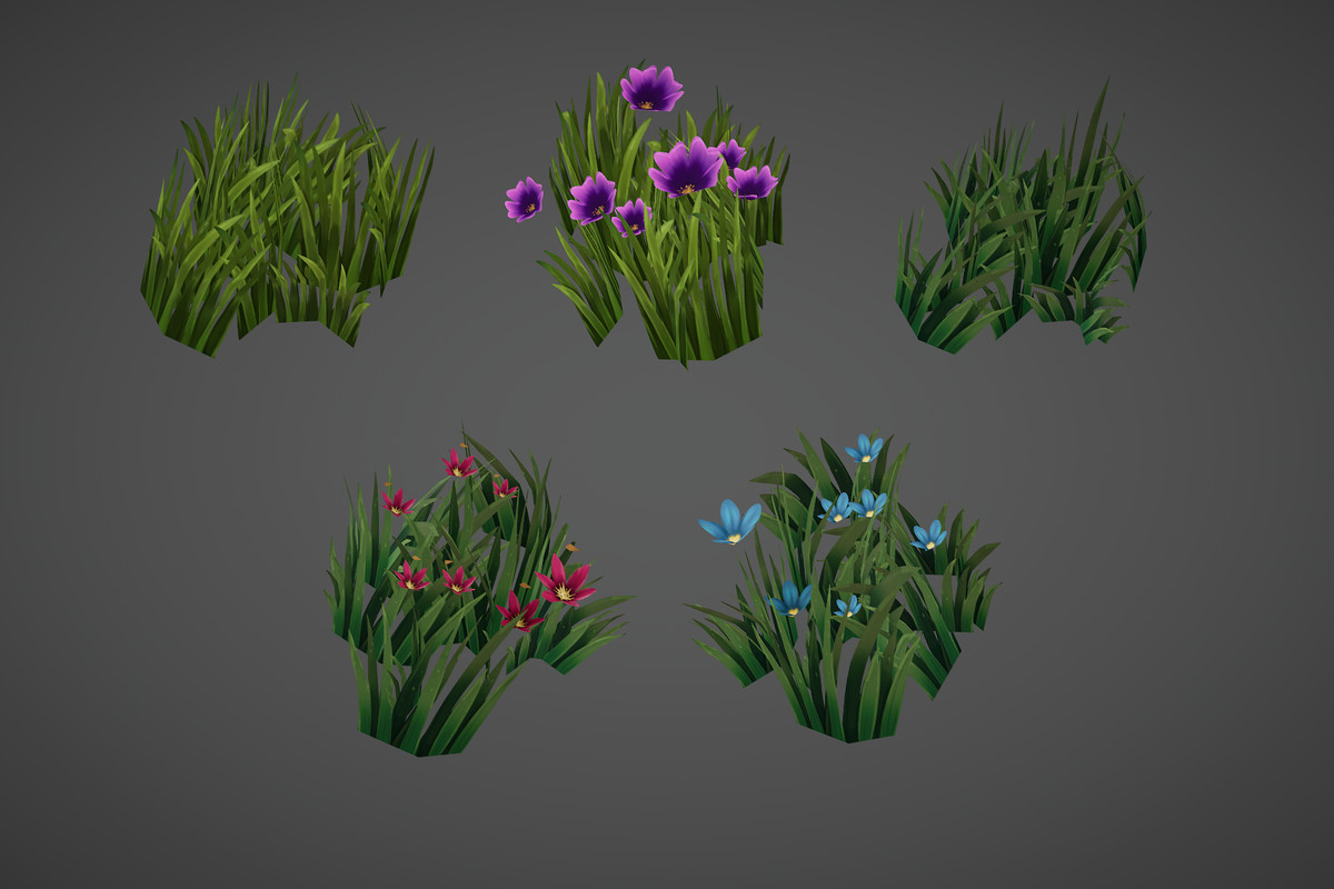 Hand Painted Environment 1