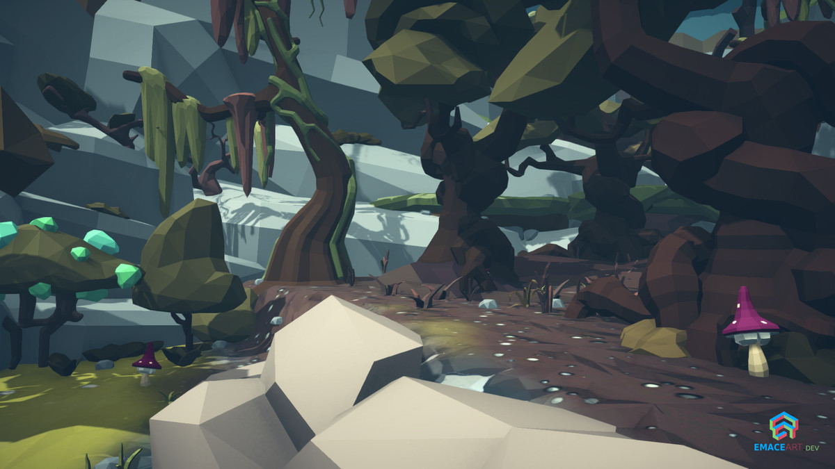 NatureForge PRO: Stylized Forest Pack