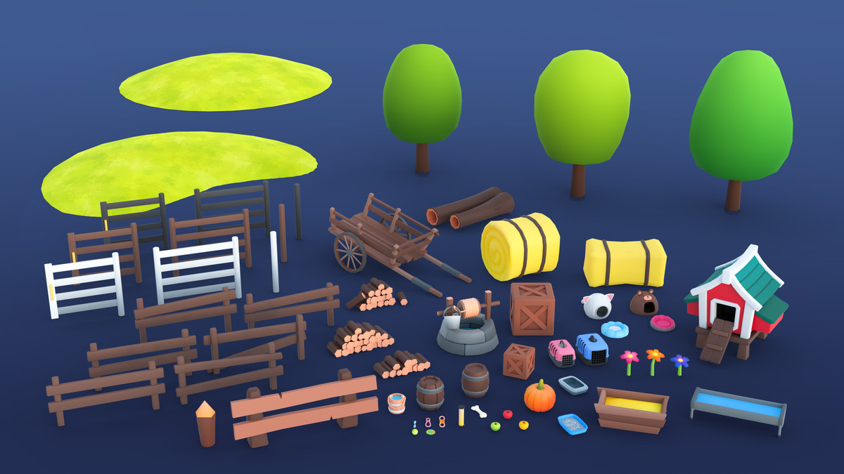 Animals - Low Poly 3D Models Pack