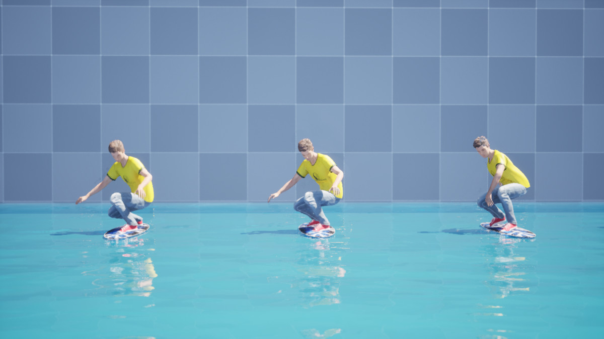 Surfing Animation