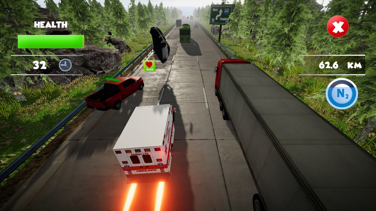 Traffic Racing Game