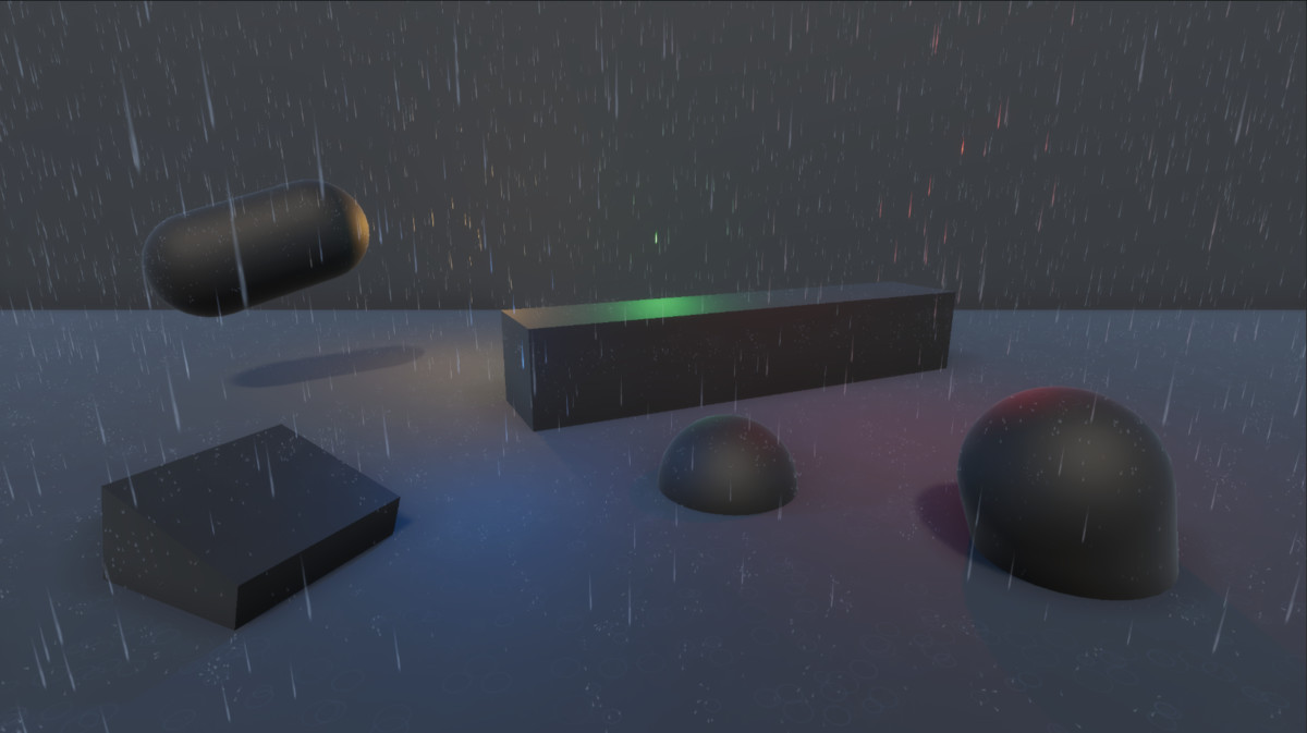 Rain VFX Graph System (URP & HDRP)