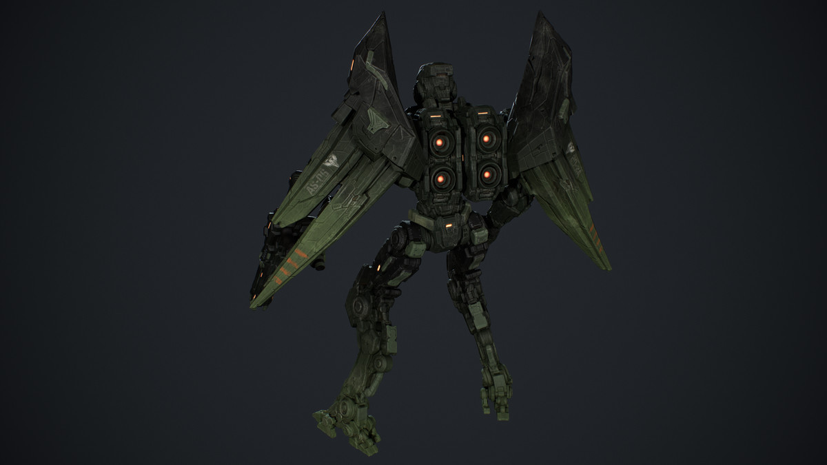 Aerial Strike Mech