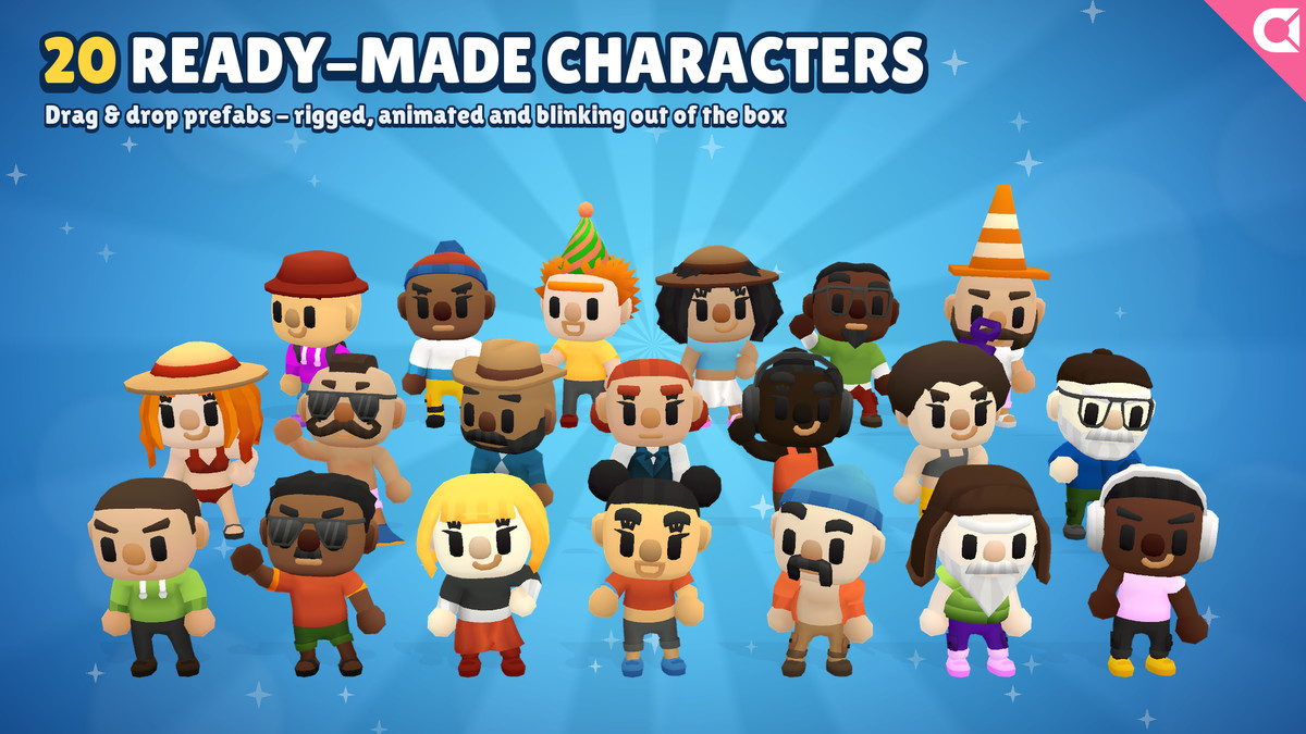 ToonTastic - Casual City Character Pack