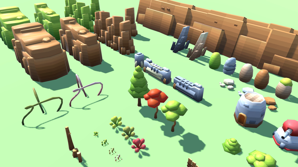 Free Nature & Tank 3D Model Pack, image 4