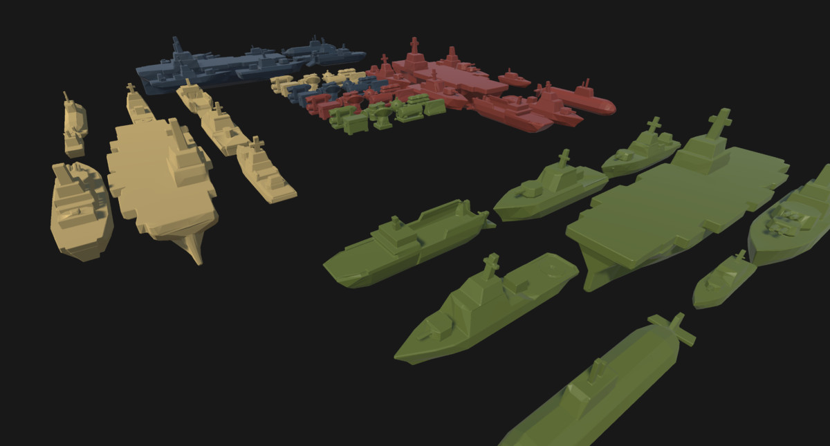 Pixit3D - ToySoldiers Battleship