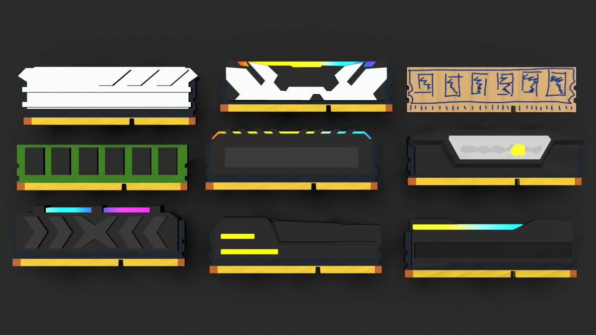 polygonal modular computer pack