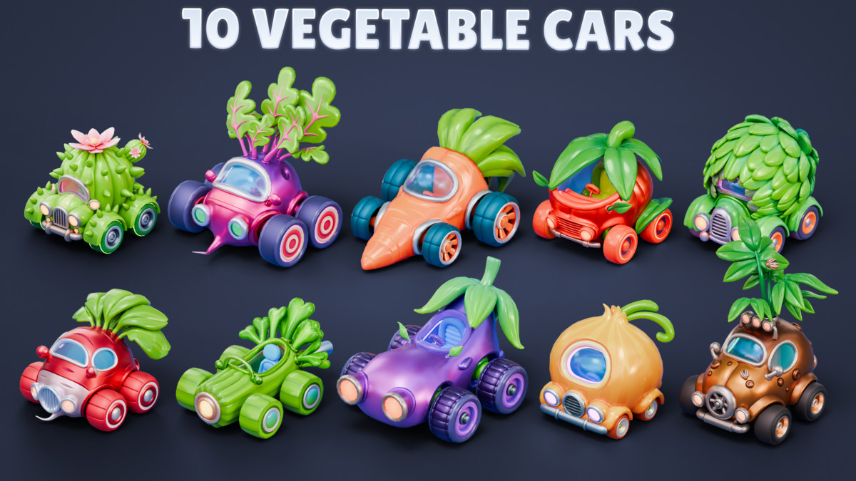 GASTRO: Modular Cars - Vegetables