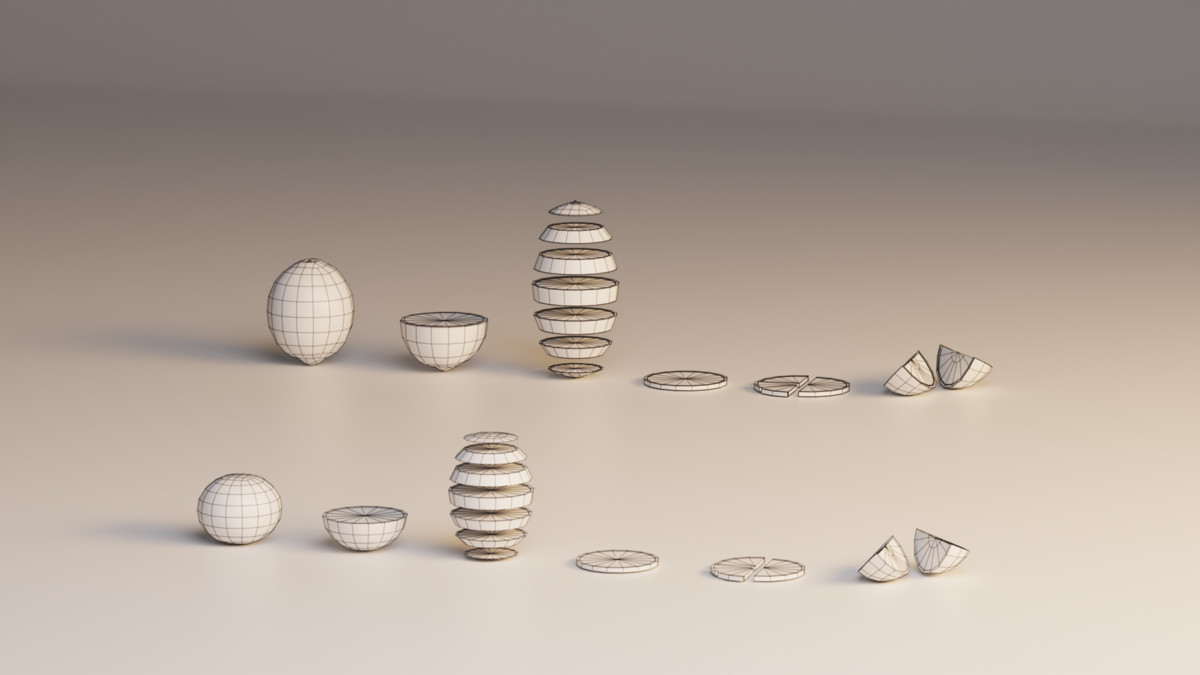 Stylized Asian Vegetable 3D Model Pack – Modular Low Poly Set