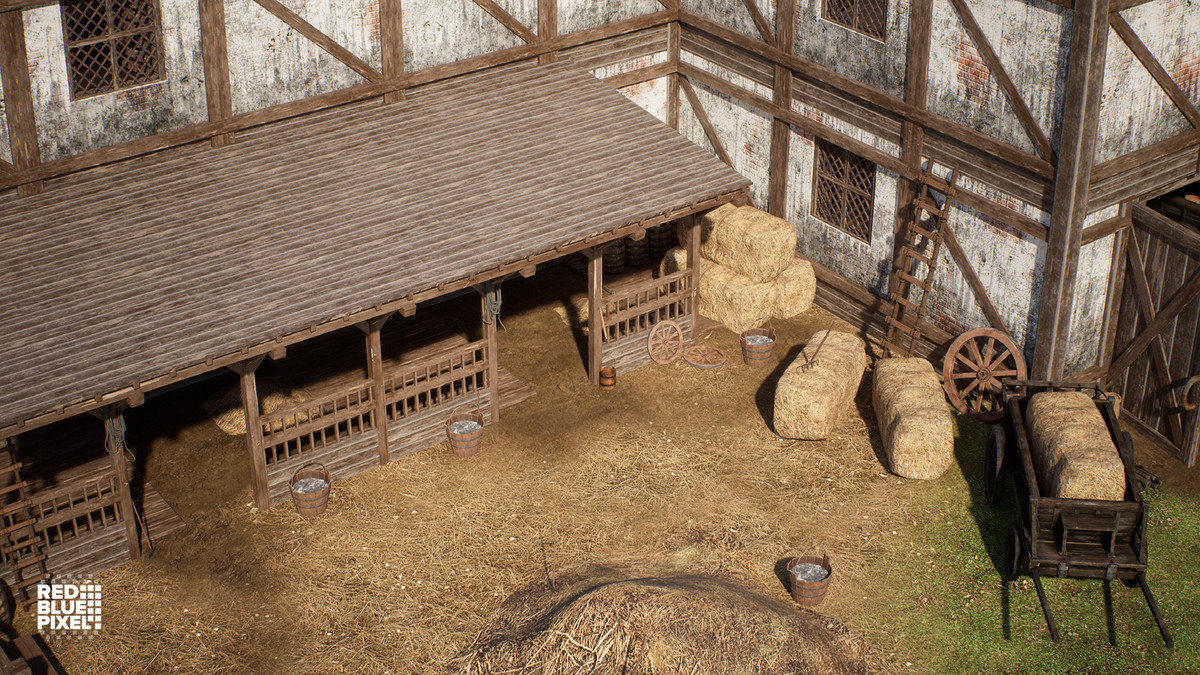 Medieval Horse Stable