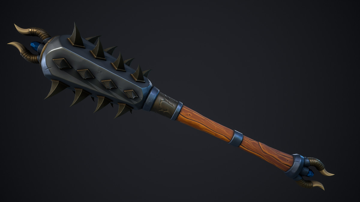 Stylized Fantasy Hammer Pack – 10 GameReady Weapons