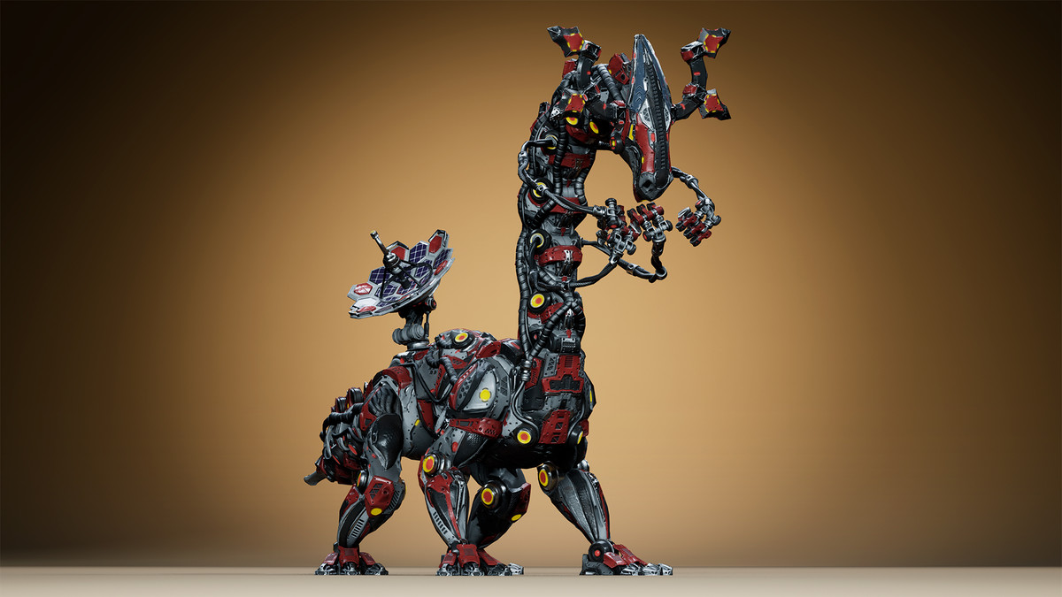 Sci-Fi Dino Long-Neck