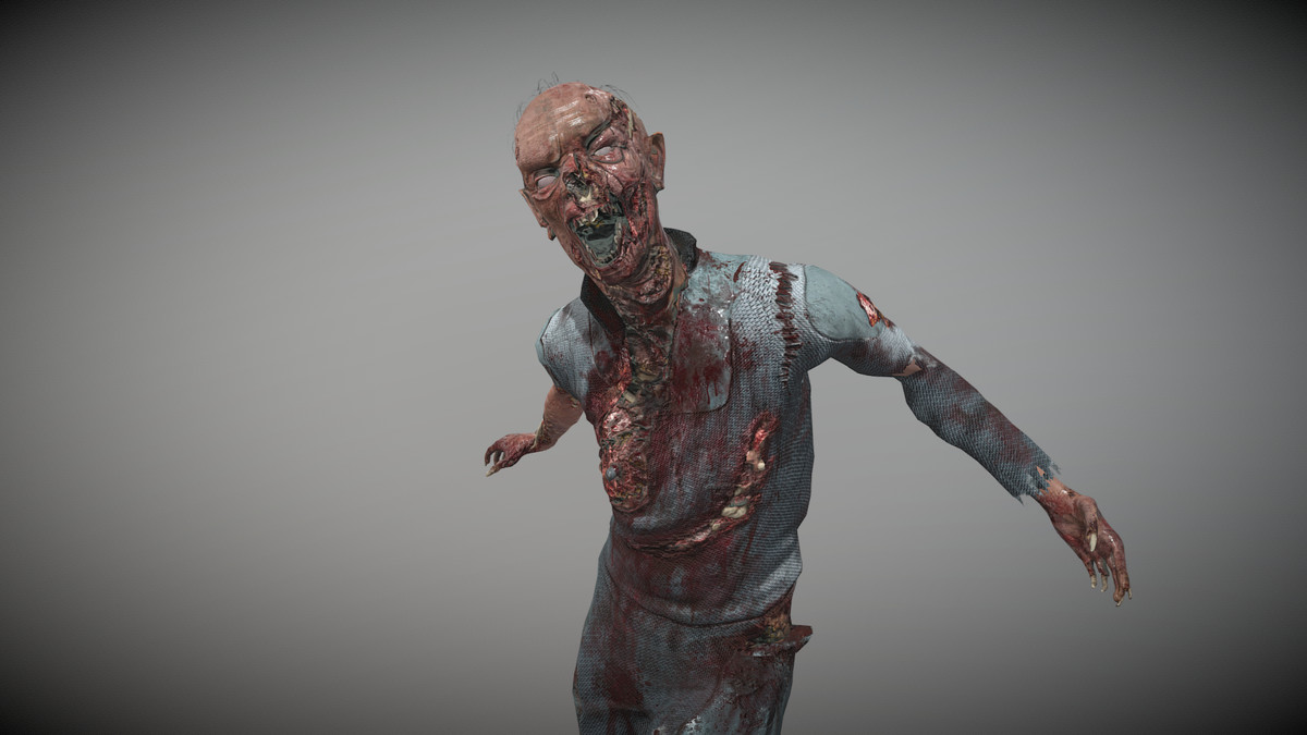 Zombie Animation Root Motion Basic Pack