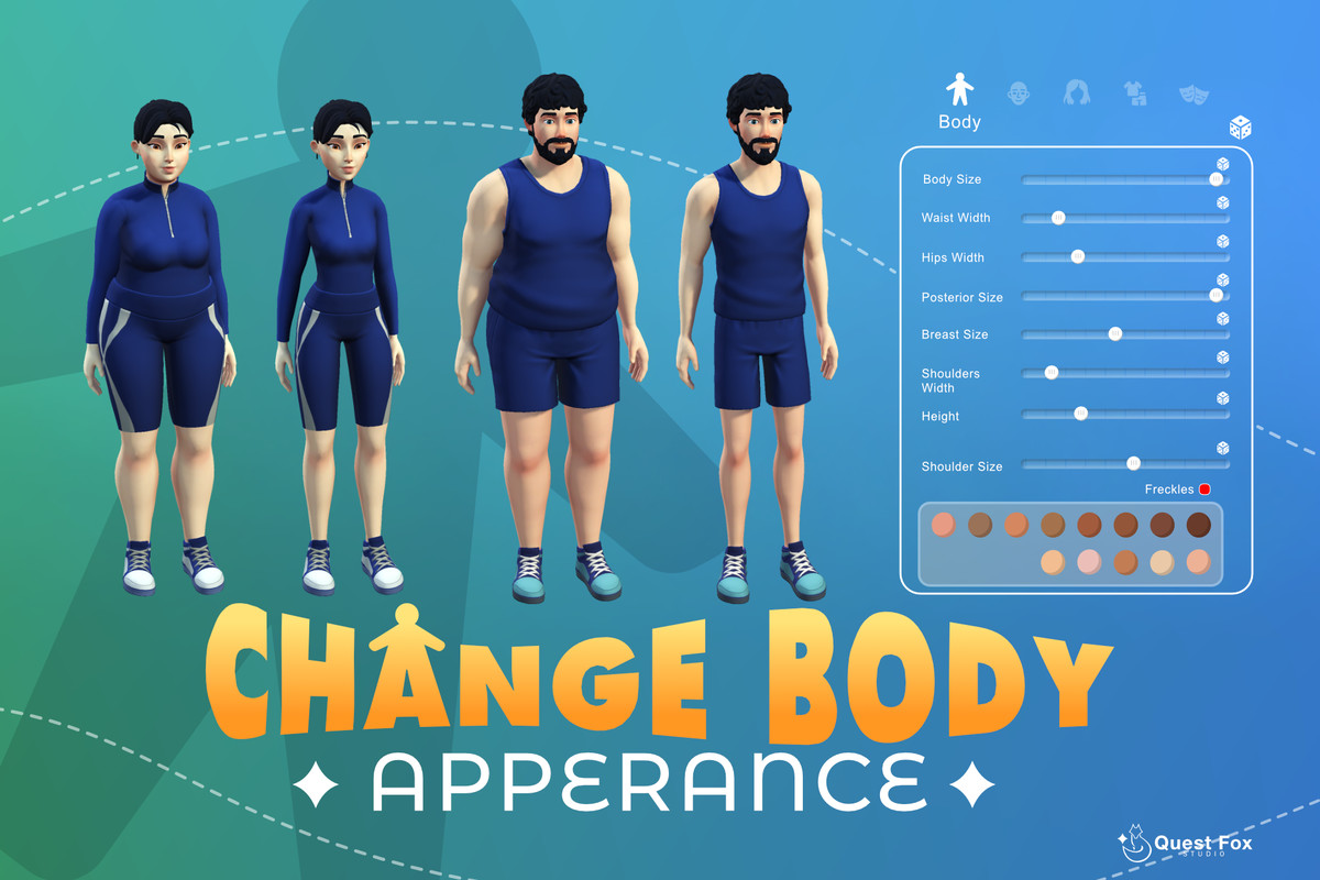 Archetype Character Generator – Stylized Procedural NPCs