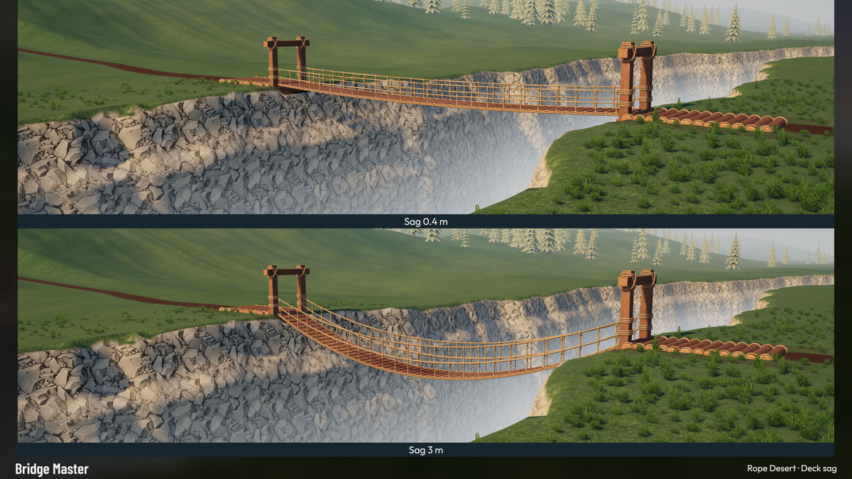 Bridge Master - Stylized Bridge Builder