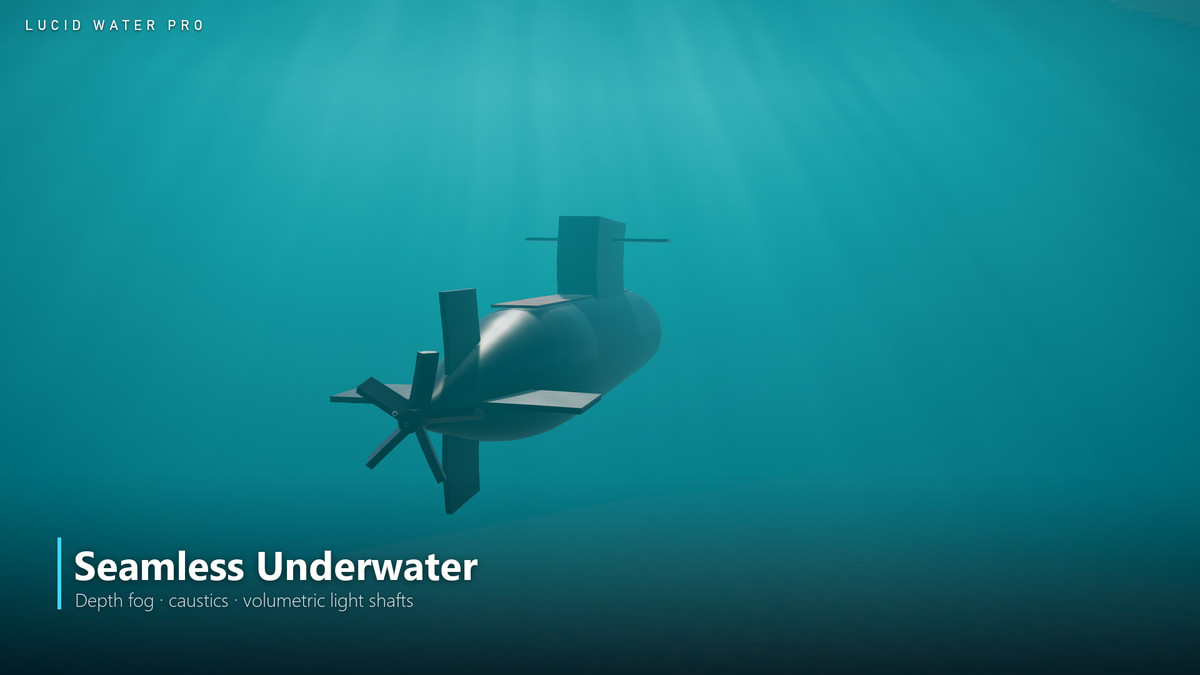 Lucid Water Pro - Ocean / Water + Physics for URP