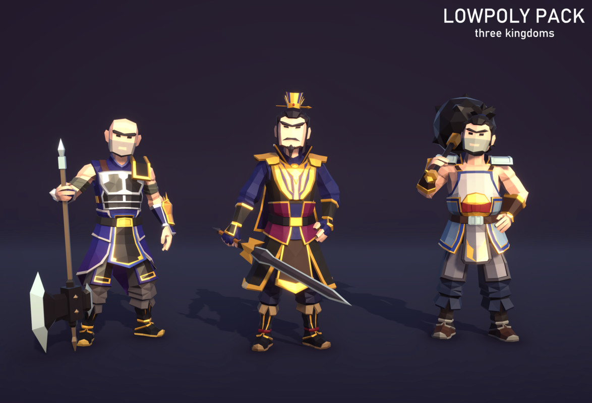 LowpolyPack_Three Kingdoms